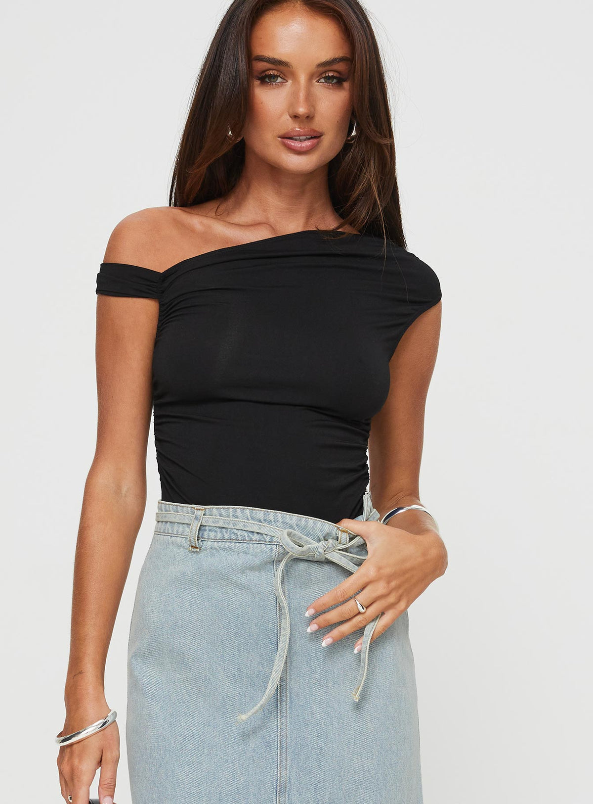 Beller Bodysuit Black Tall