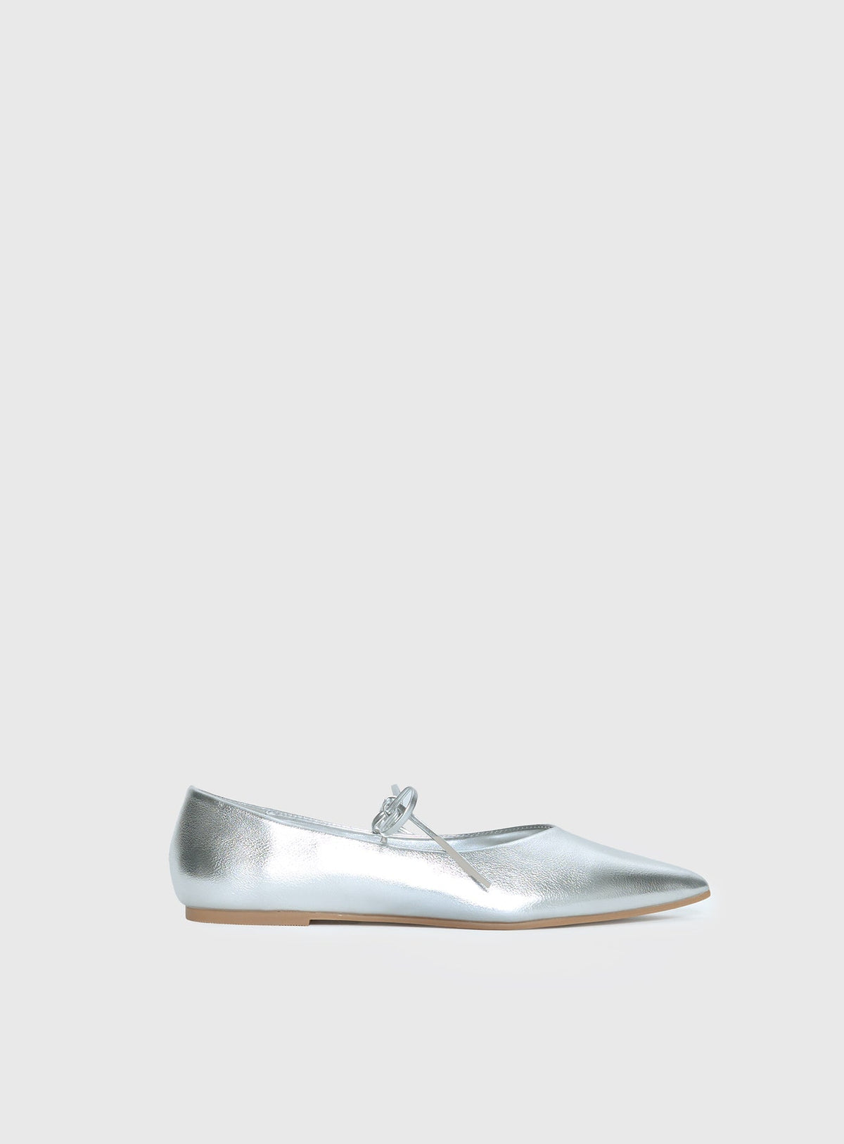 Billini Haruna Ballet Flats Silver Metallic