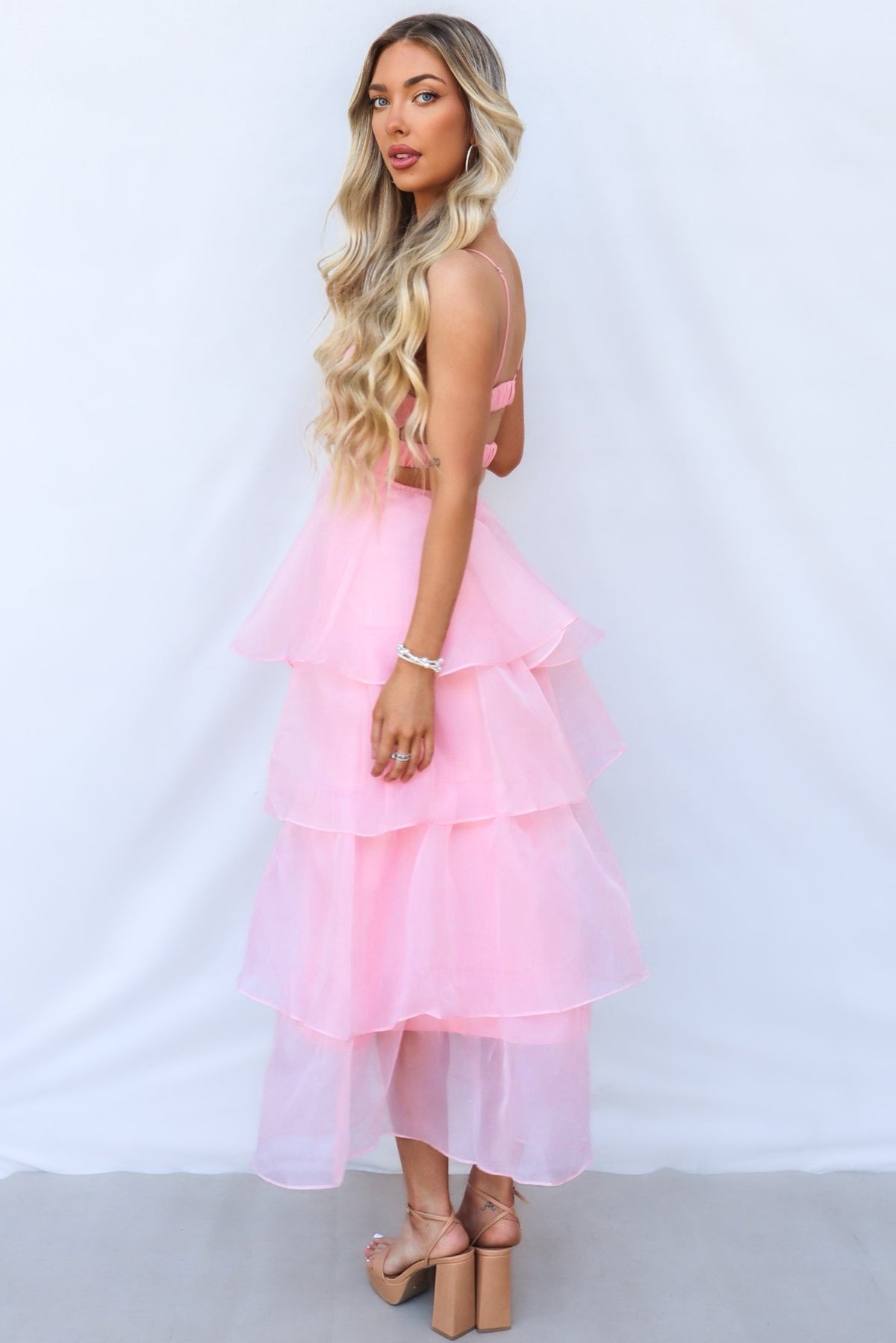 Adora Maxi Dress - Pink