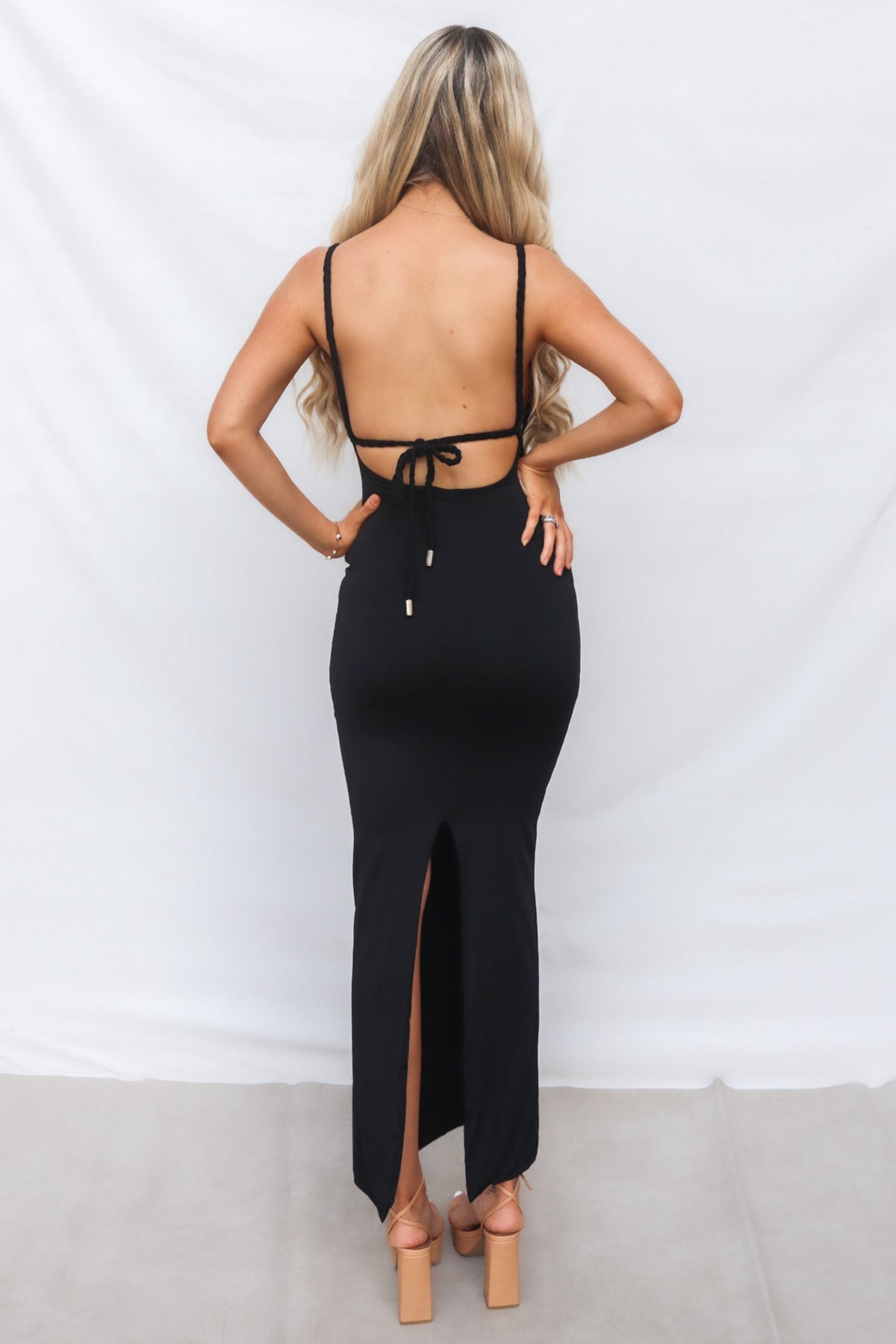Bellamy Maxi Dress - Black