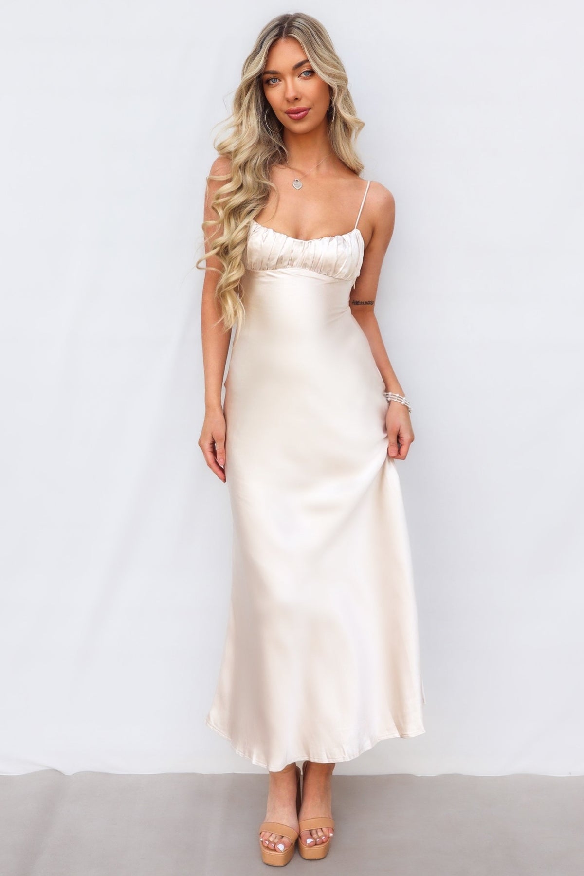 Esti Maxi Dress - Champagne