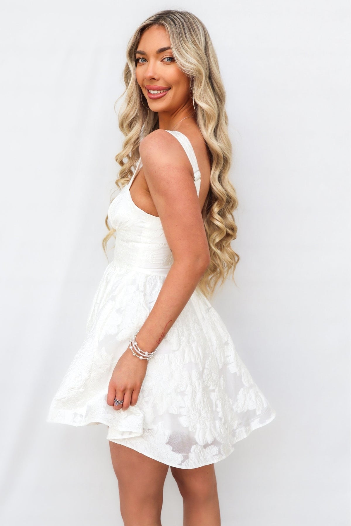 Etti Mini Dress - White