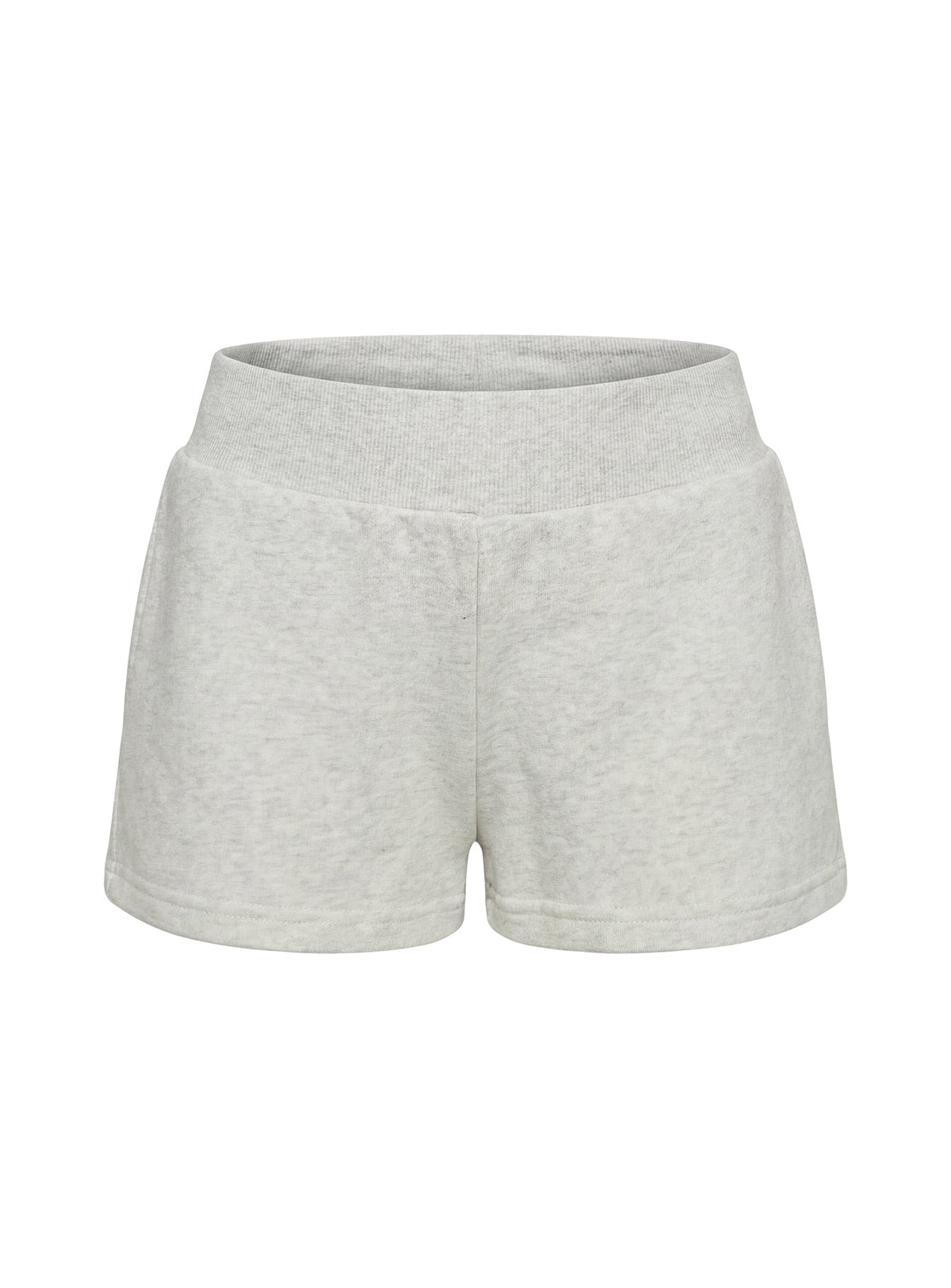 Daybreak Rib Waist Shorts Snow Marle