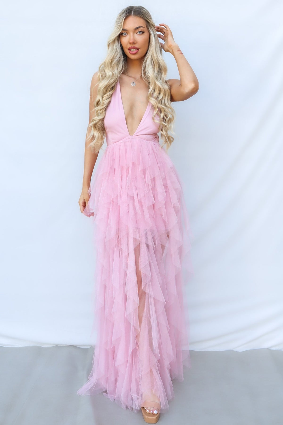 Jacinda Maxi Dress - Blush