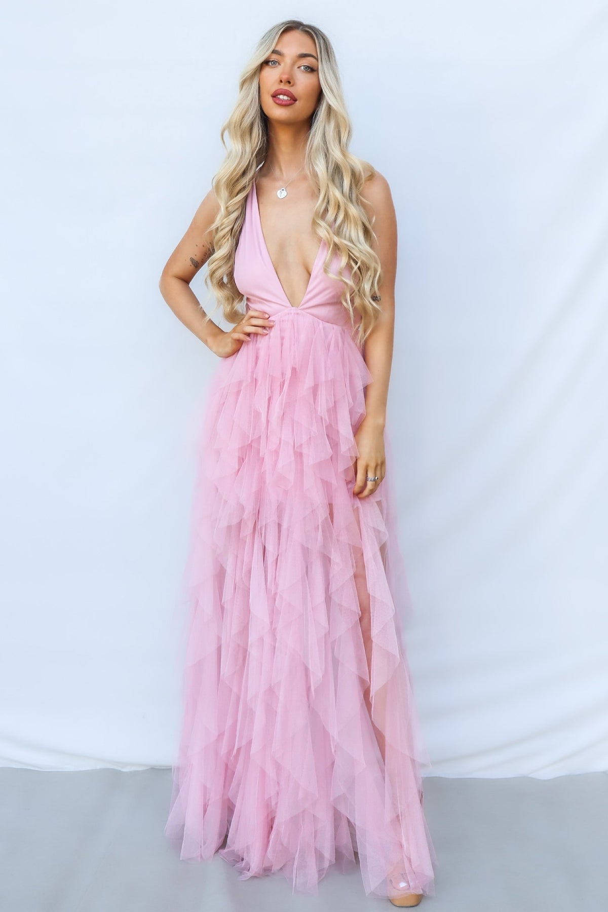 Jacinda Maxi Dress - Blush