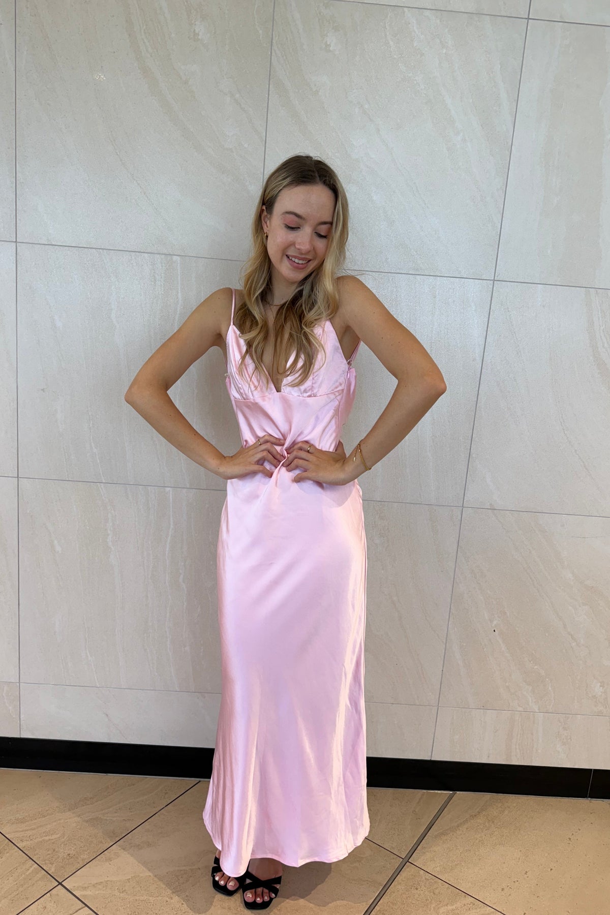 Isha Maxi Dress - Pink