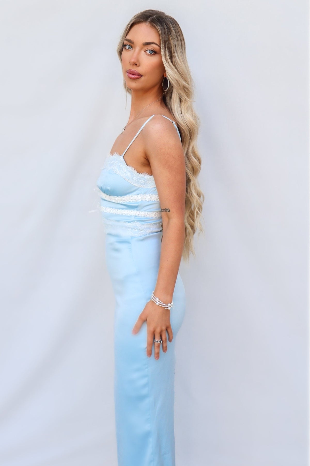 Ronin Maxi Dress - Blue