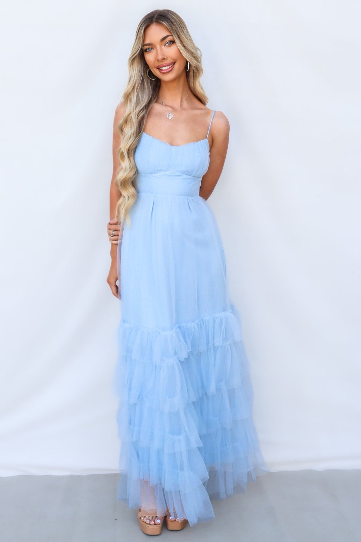 Seth Maxi Dress - Blue