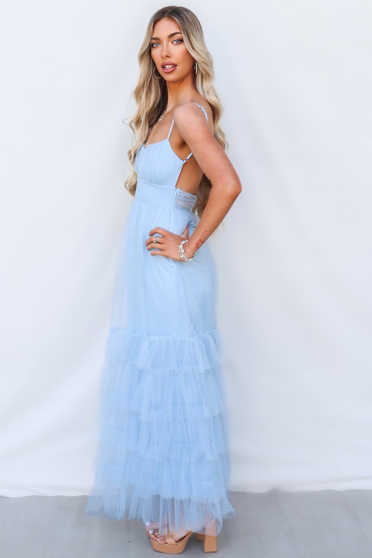 Seth Maxi Dress - Blue