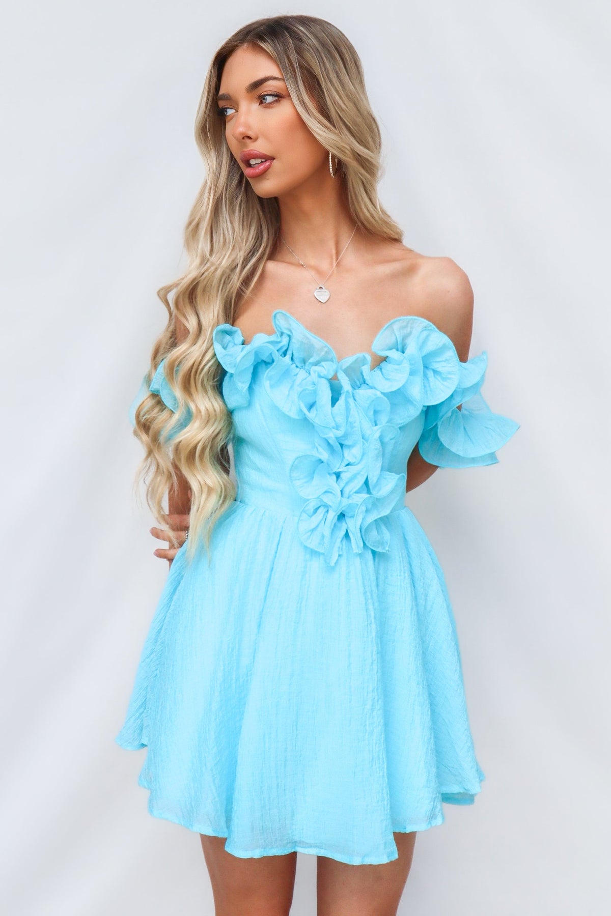 Zuma Mini Dress - Blue