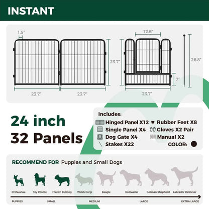 🔥Clearance Sale 🔥– Portable Dog Playpen