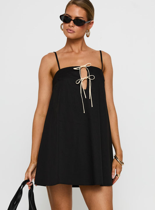 Belong Together Mini Dress Black