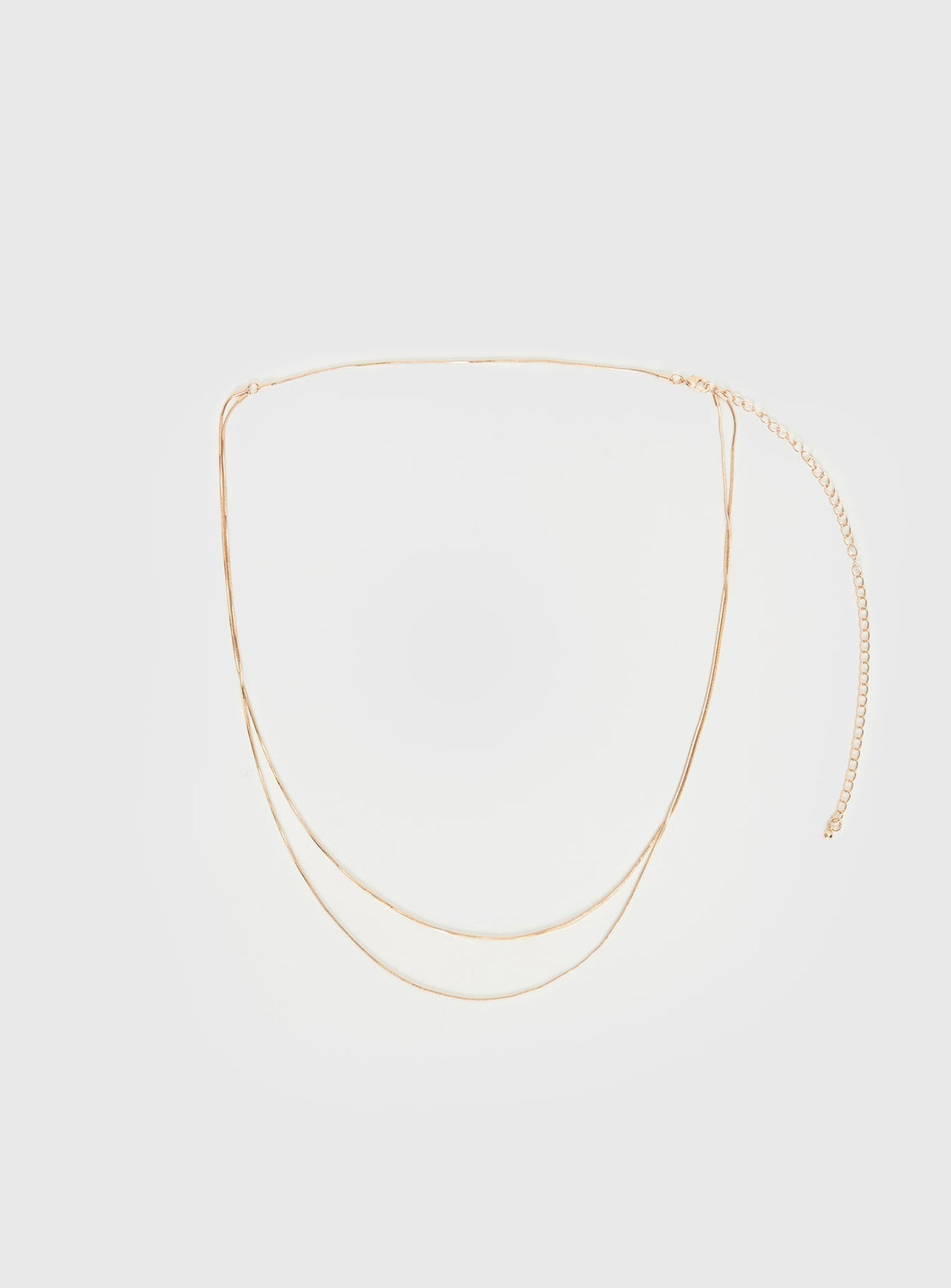 Dressed Up Dainty Chain Belt Gold