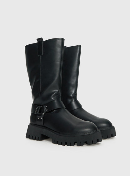 Achillies Riding Boots Black