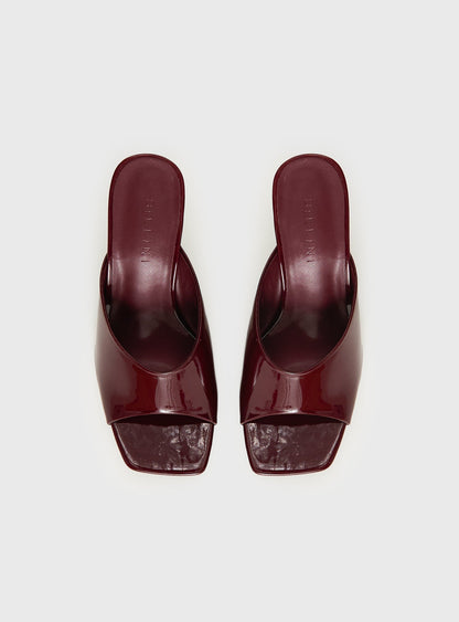 Billini Iselle Wedge Heels Red