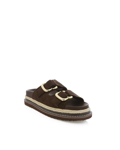 ALESSIA - DARK CACAO SUEDE