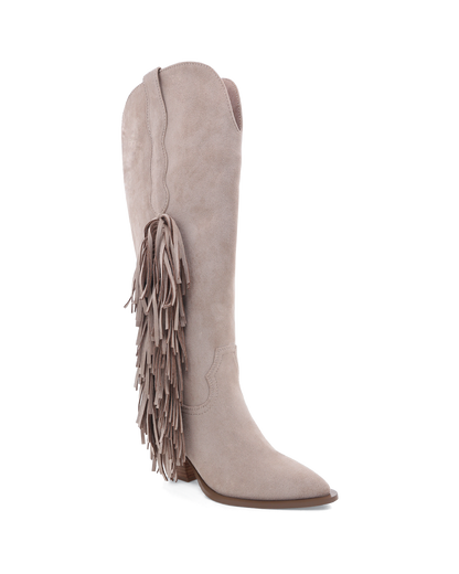 ARDIE - LIGHT BEIGE SUEDE