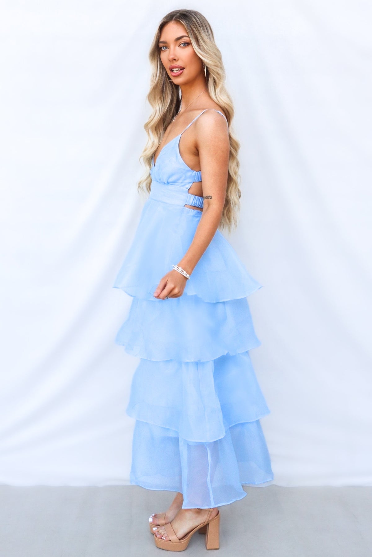 Adora Maxi Dress - Blue