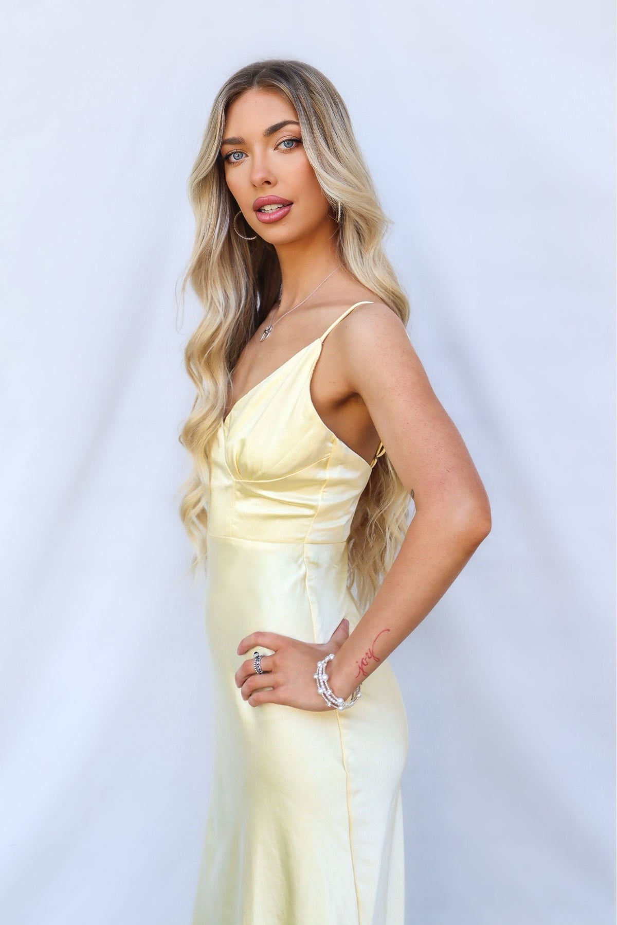 Amal Maxi Dress - Yellow