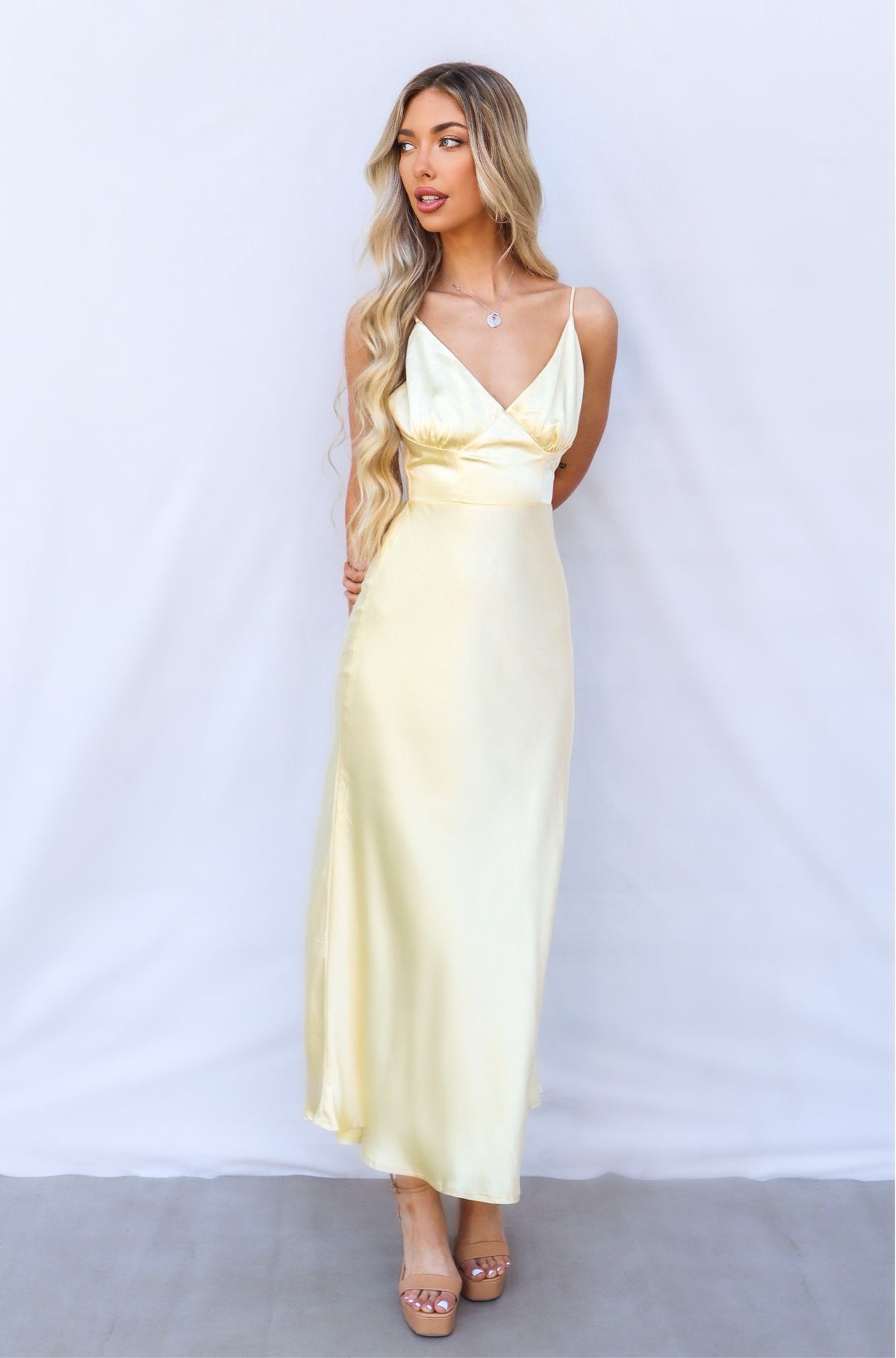 Amal Maxi Dress - Yellow