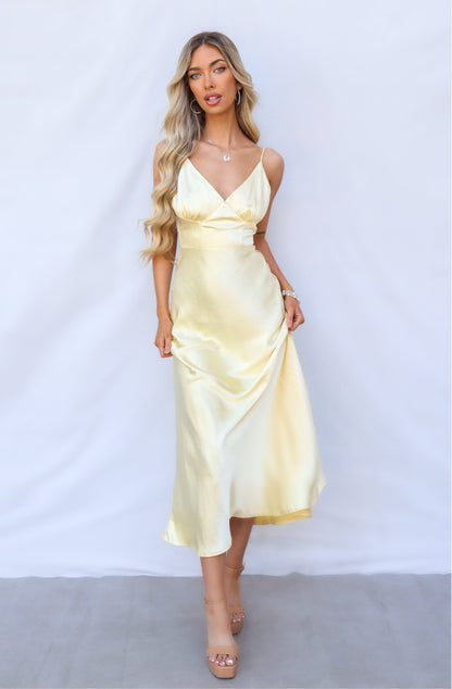 Amal Maxi Dress - Yellow