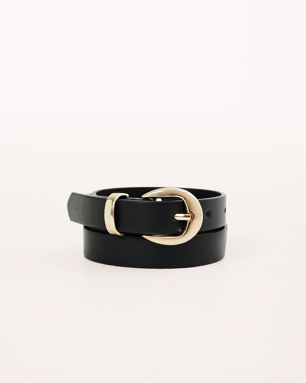 BELLA BELT - BLACK-GOLD