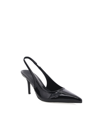 BLONDIE WIDE FIT - BLACK PATENT