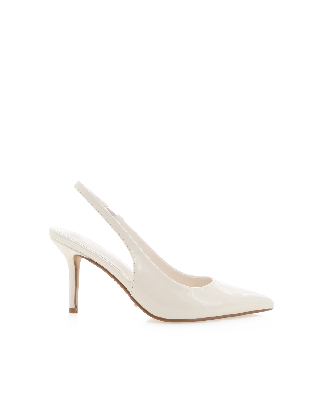 BLONDIE WIDE FIT - BONE PATENT