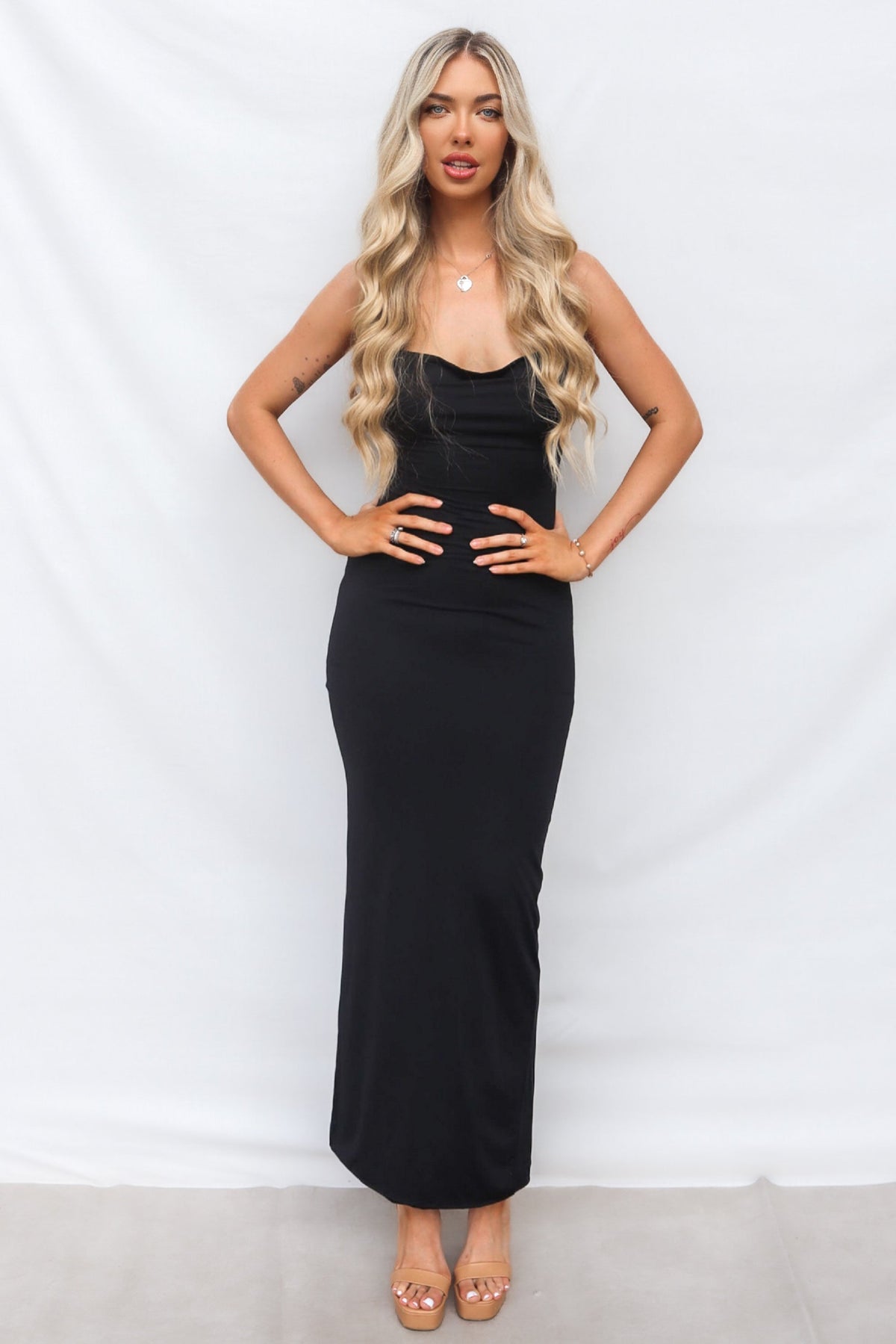 Bellamy Maxi Dress - Black