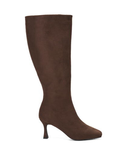 CORBIN CURVE - DARK CACAO SUEDE