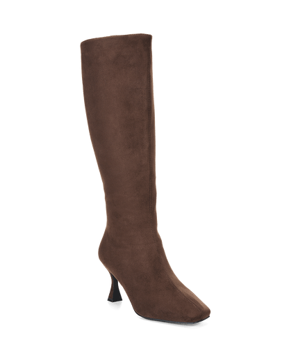 CORBIN CURVE - DARK CACAO SUEDE