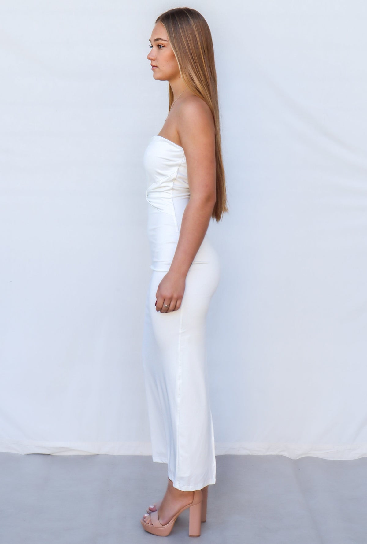 Coraline Maxi Dress - White