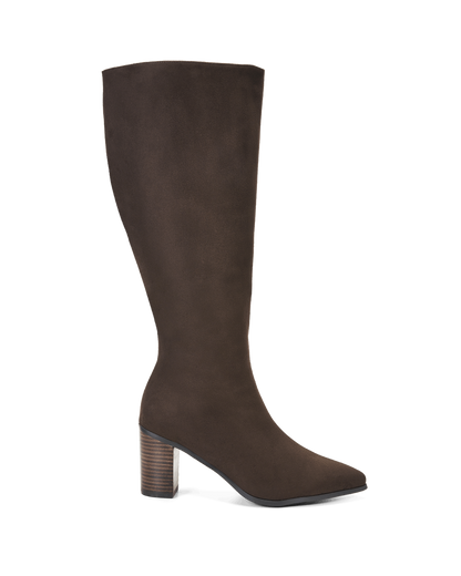 DESTINY CURVE - DARK CACAO SUEDE