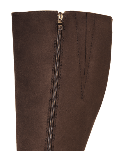 DESTINY CURVE - DARK CACAO SUEDE