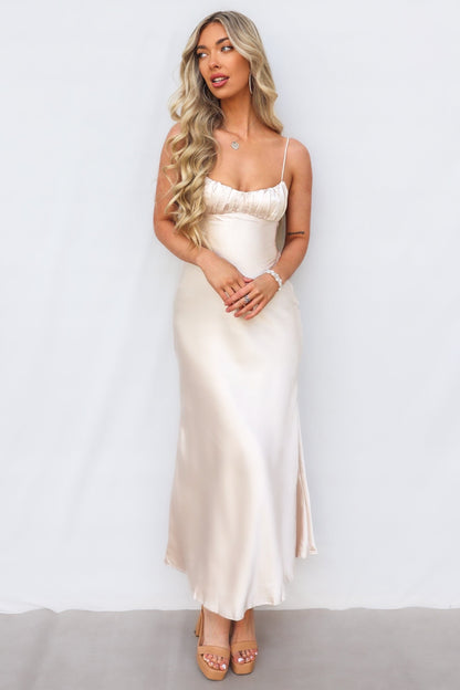 Esti Maxi Dress - Champagne