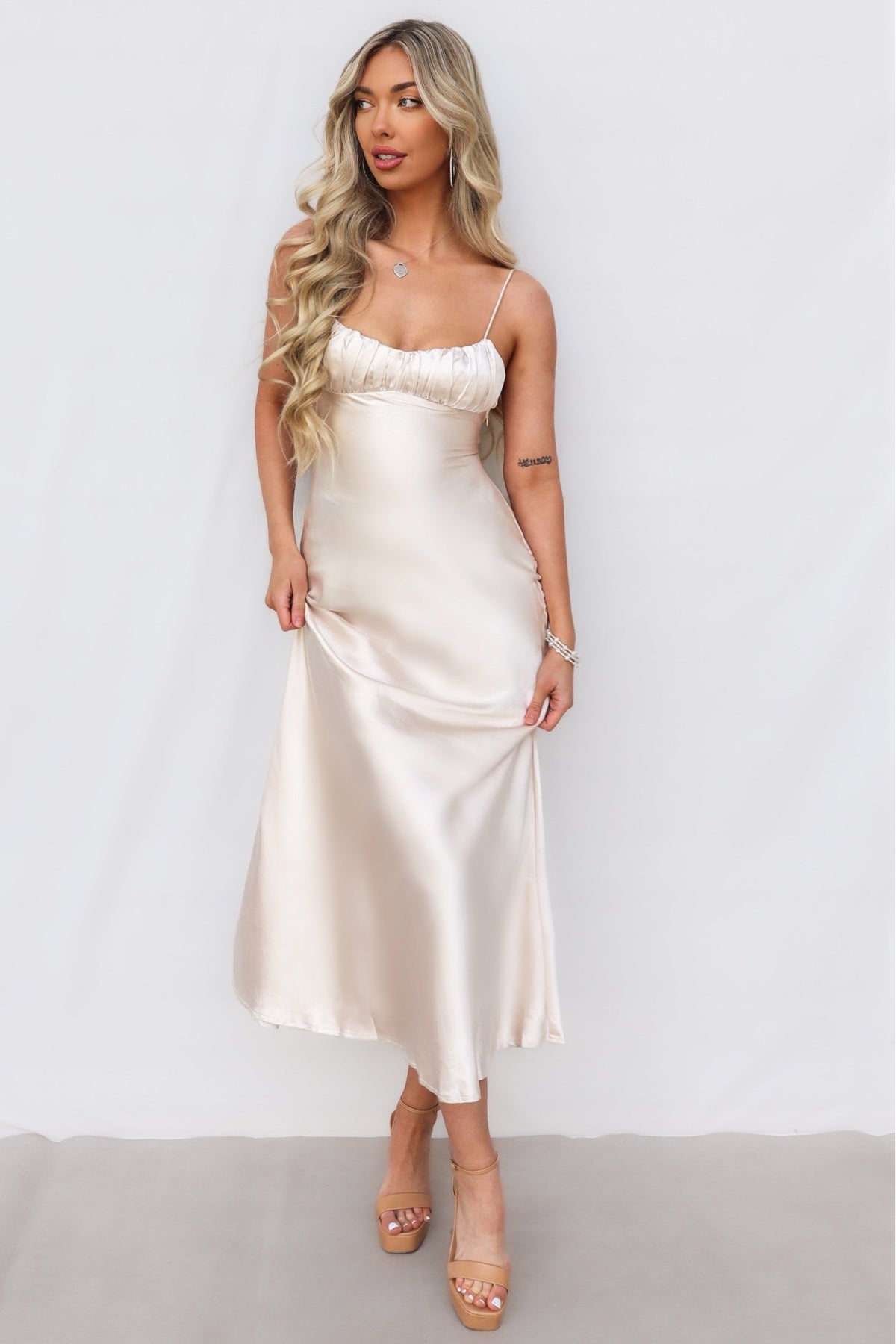 Esti Maxi Dress - Champagne