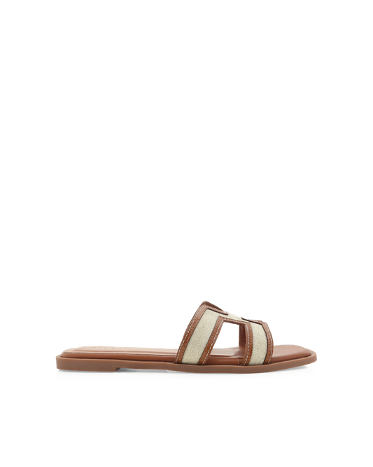 GORDY WIDE FIT - NATURAL LINEN-TAN