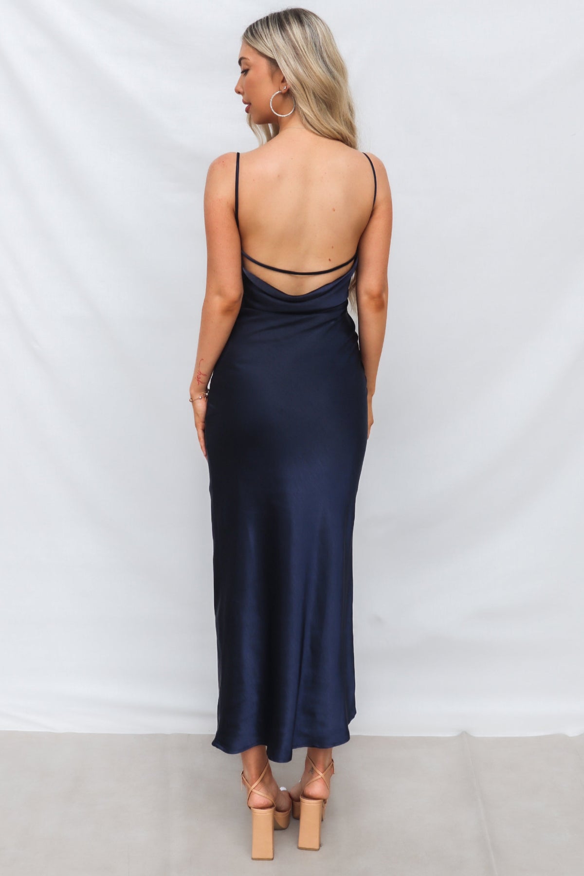 Isha Maxi Dress - Navy