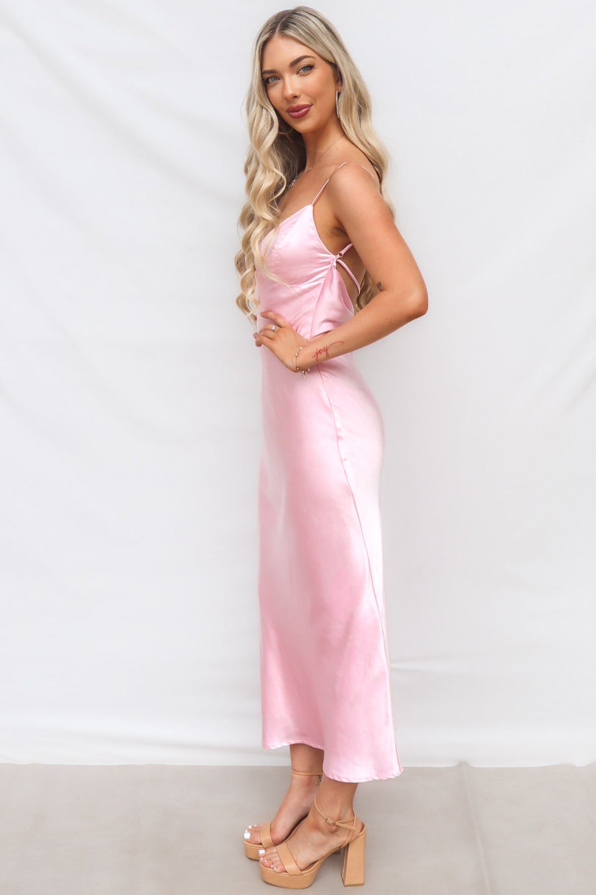 Isha Maxi Dress - Pink
