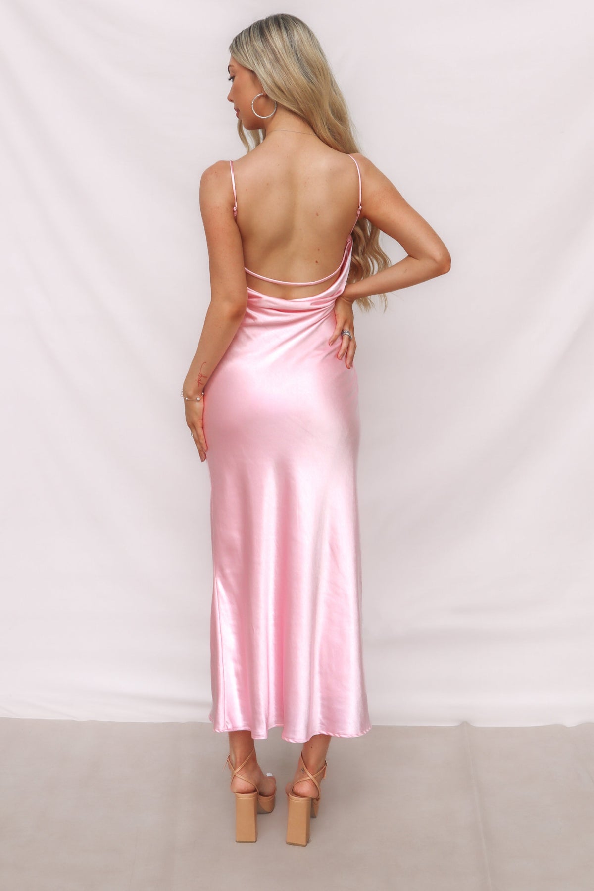 Isha Maxi Dress - Pink
