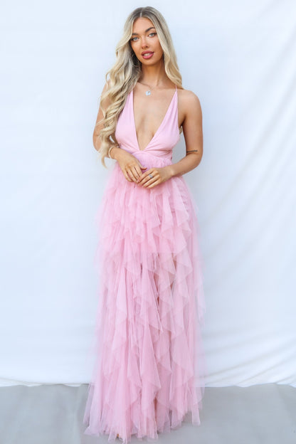 Jacinda Maxi Dress - Blush