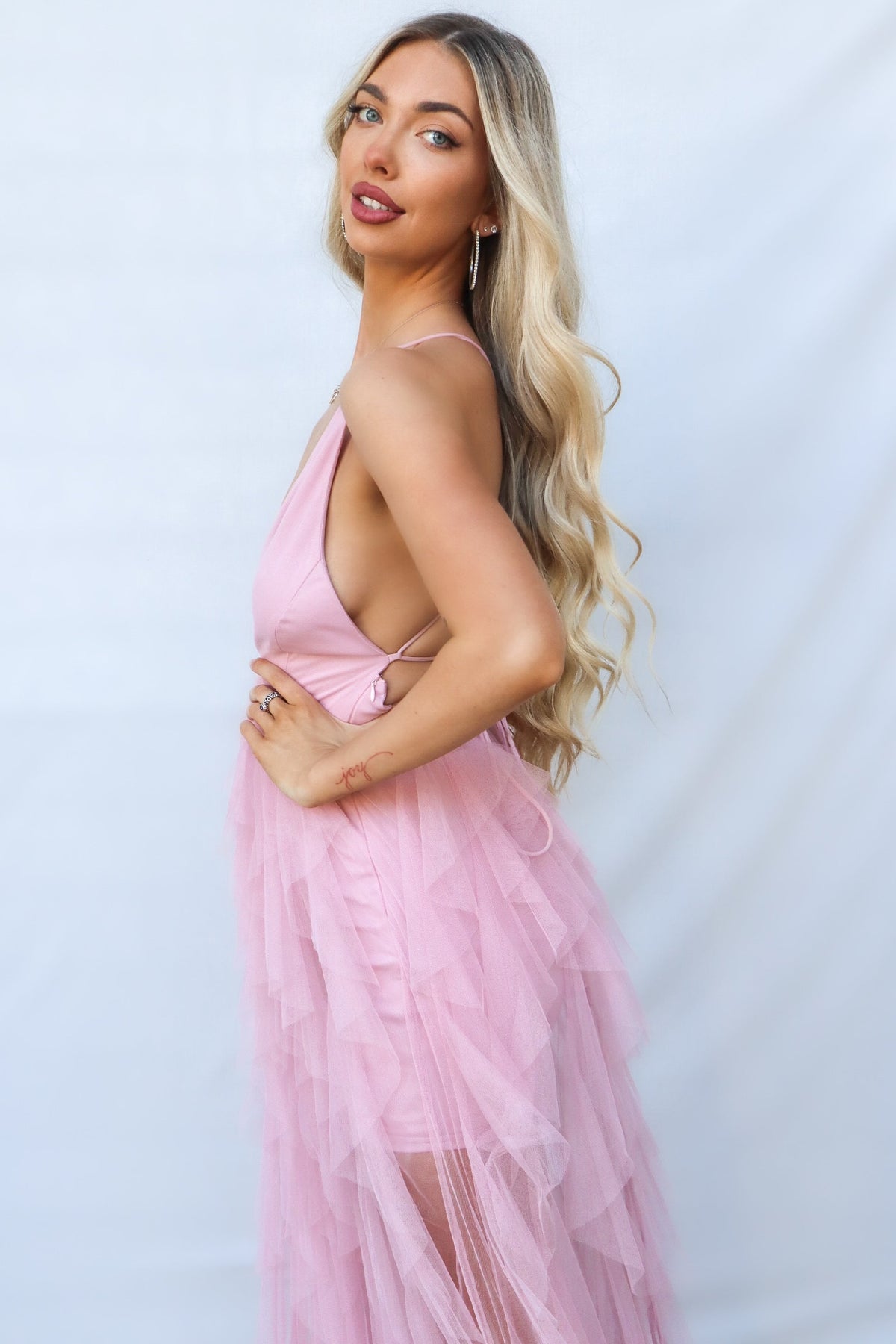 Jacinda Maxi Dress - Blush