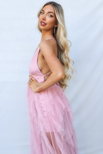 Jacinda Maxi Dress - Blush