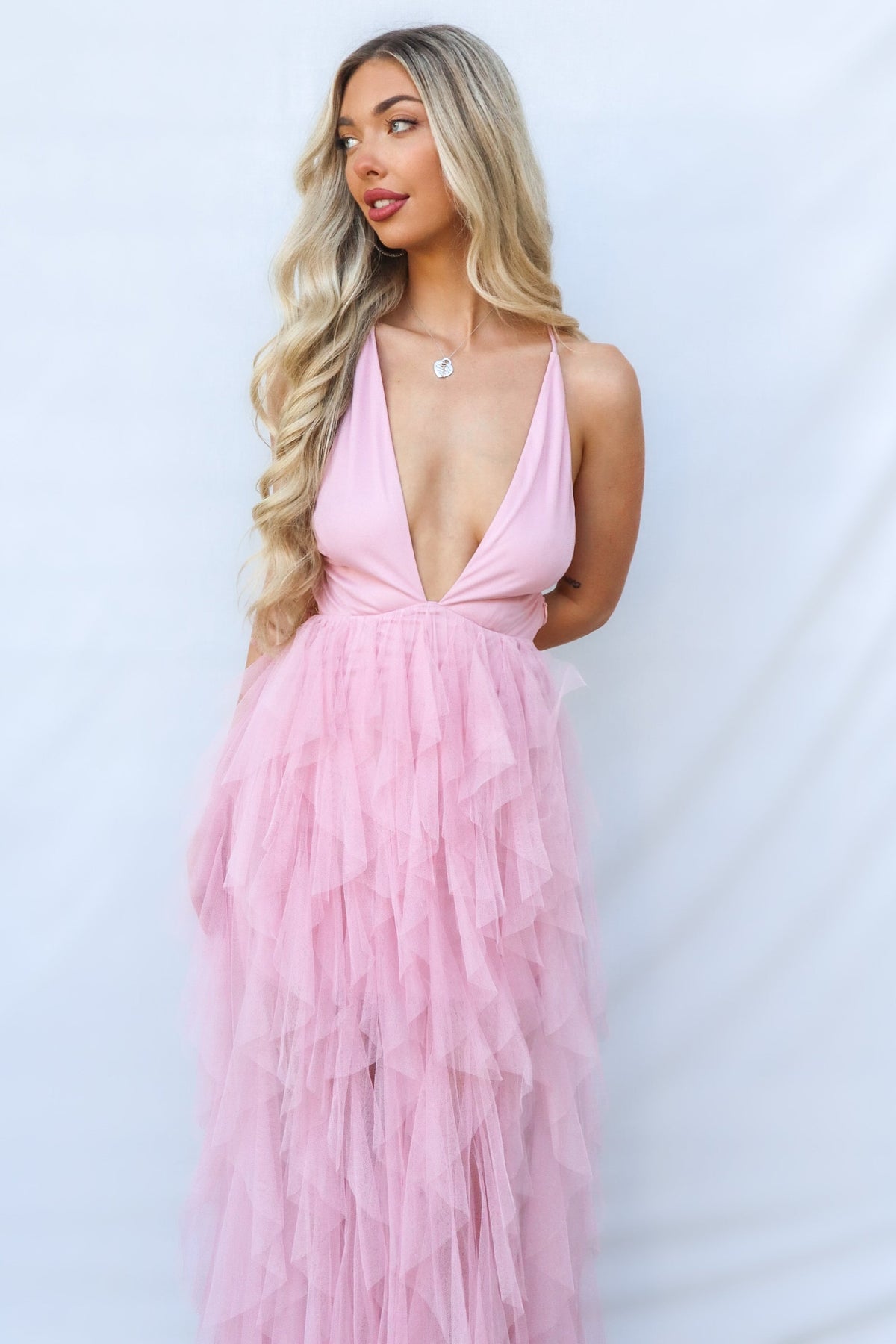 Jacinda Maxi Dress - Blush