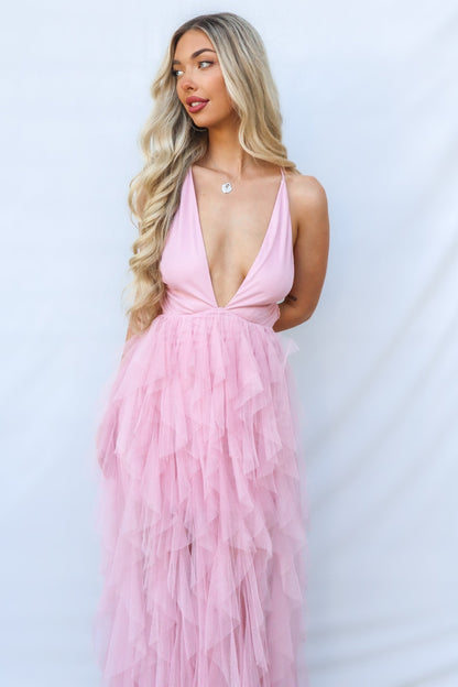 Jacinda Maxi Dress - Blush
