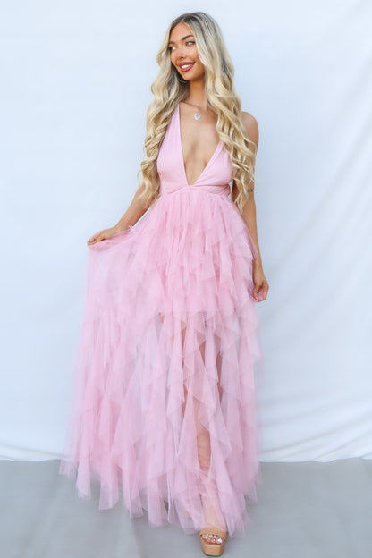 Jacinda Maxi Dress - Blush