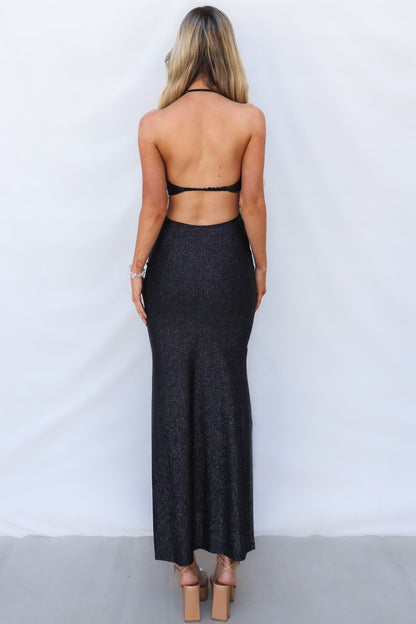 Kayleigh Maxi Dress - Black