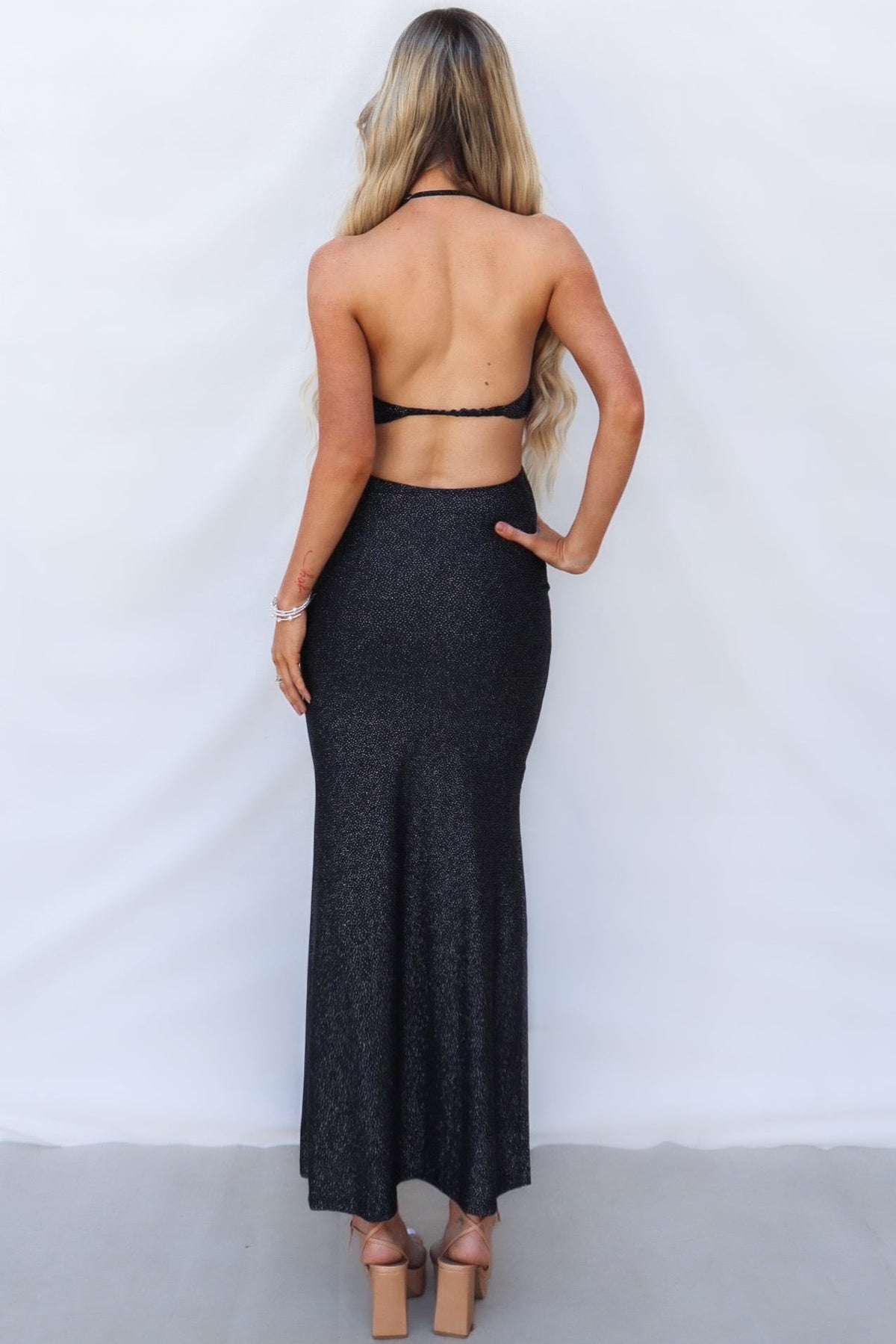 Kayleigh Maxi Dress - Black