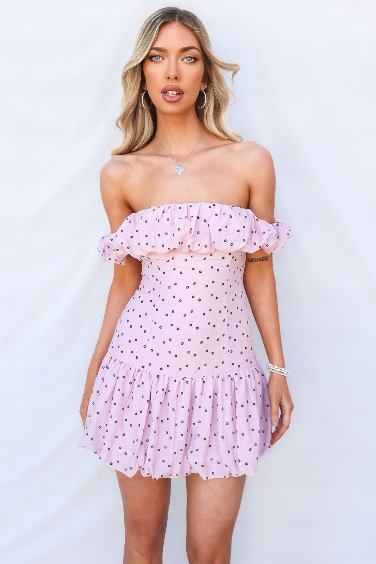 Maisey Mini Dress - Pink