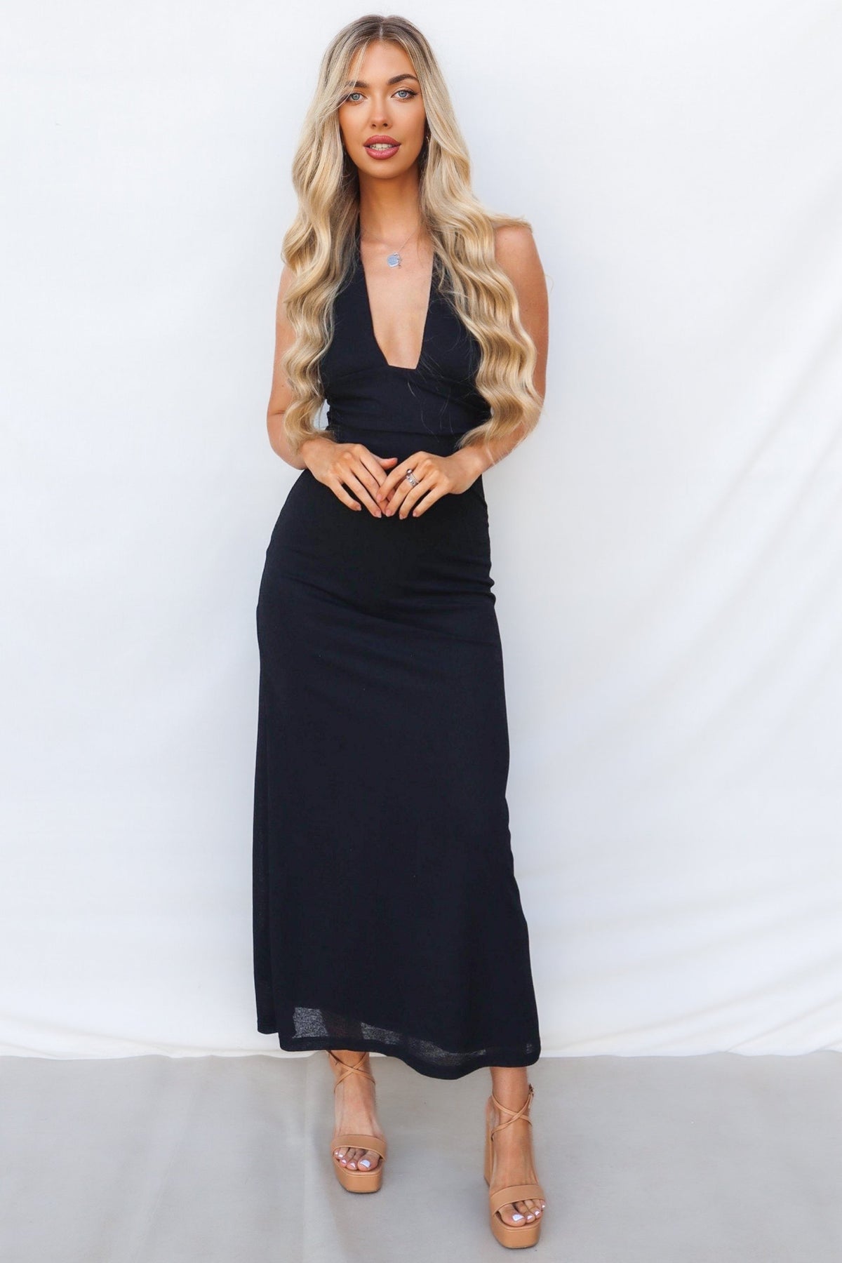 Mori Maxi Dress - Black
